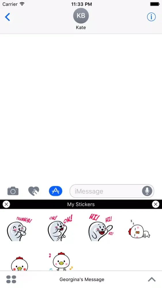 Скриншоты Georgina's Message